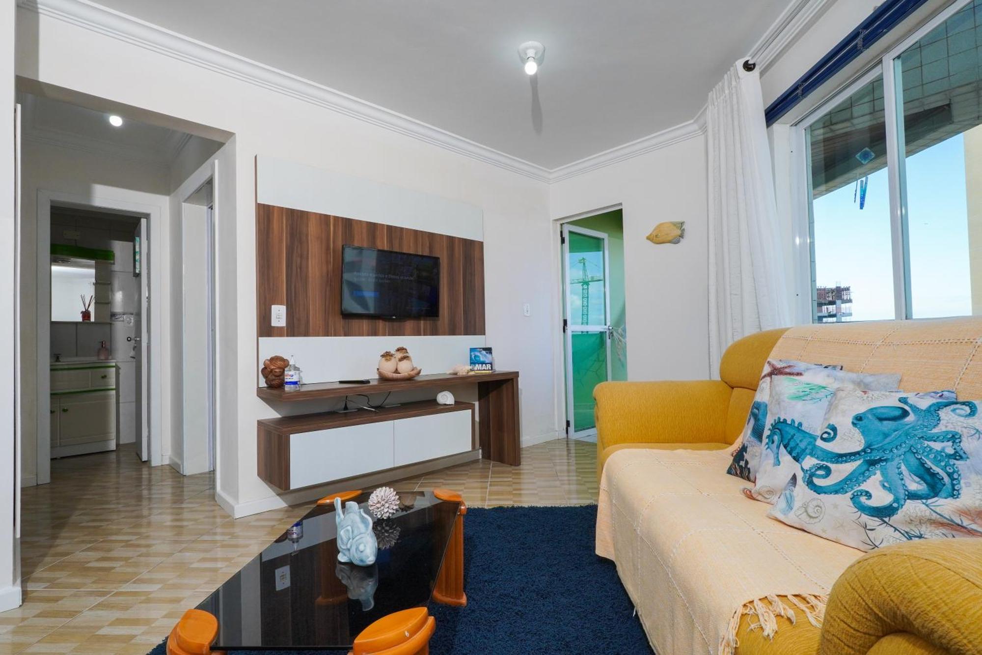 Apartamento Na Praia - Canto Da Sereia Apartment Picarras Bagian luar foto